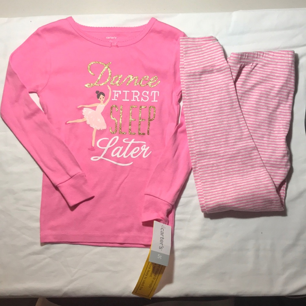 New Carter’s Ballerina Pajama Set